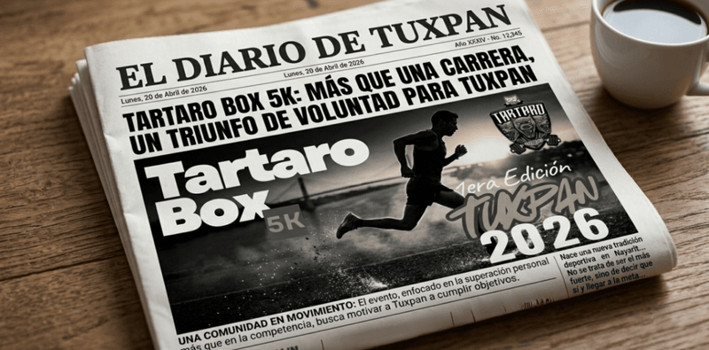 Más que una meta, una victoria personal: El Tartaro Box 5K llega para transformar a Tuxpan, Nayarit